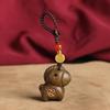 Sandalwood Zodiac Horse Carriage Keychain and Pendant