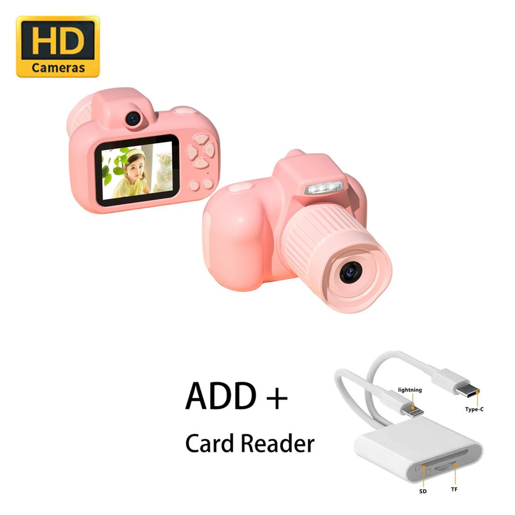 New Kids Mini Camera Photography Digital Cameras for Girls From 8 to 12 Years Old Christmas New Year Gift Children