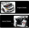 1/32 Alloy Diecast Honda Civic TYPE-R Sport Car Model Toy with d Light Music Wheel Pull Back Vehicle Toys Gifts for Boy Collection