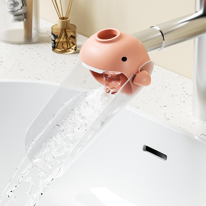 Cartoon Faucet Extender For Kids Hand Washing In Bathroom Sink Animals Accessories Kitchen Convenient For Baby Washing Helper