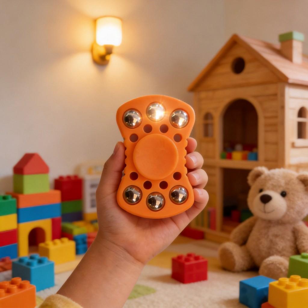Stress Relief Fidget Spinner With Ceramic Bearing For Kids And Adults