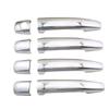 New Chrome Door Handle Cover Trim For Peugeot 207 208 308 2006 2007 2008 2009 2010 2011 2012 2013 2014 Cars Accessories
