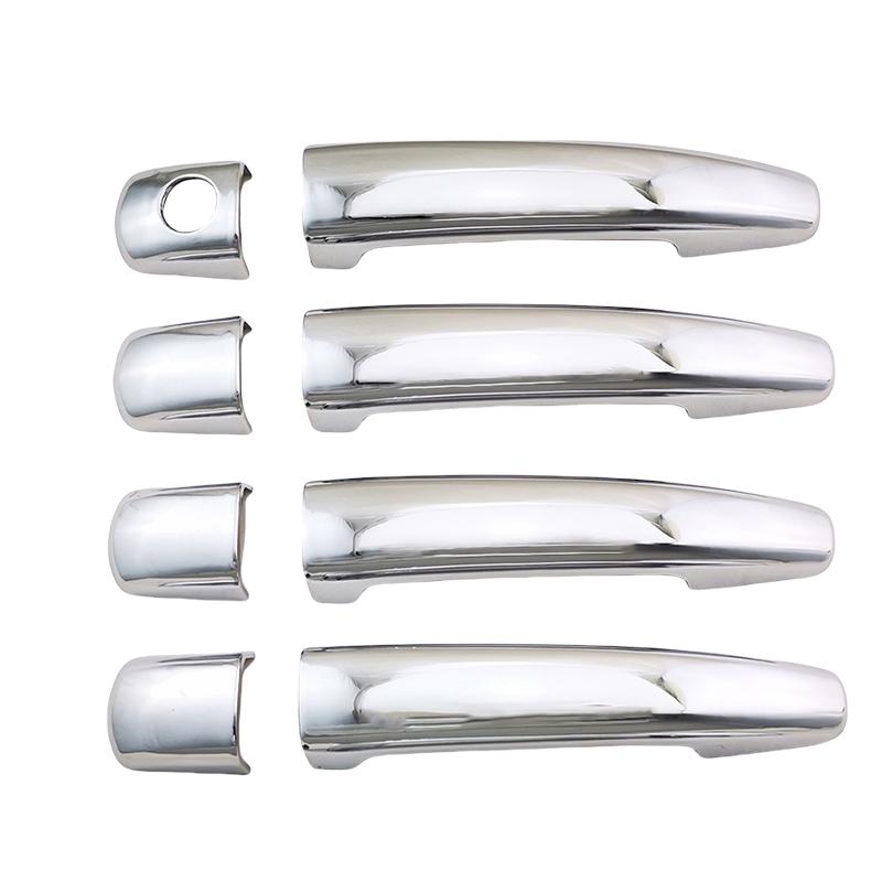 New Chrome Door Handle Cover Trim For Peugeot 207 208 308 2006 2007 2008 2009 2010 2011 2012 2013 2014 Cars Accessories