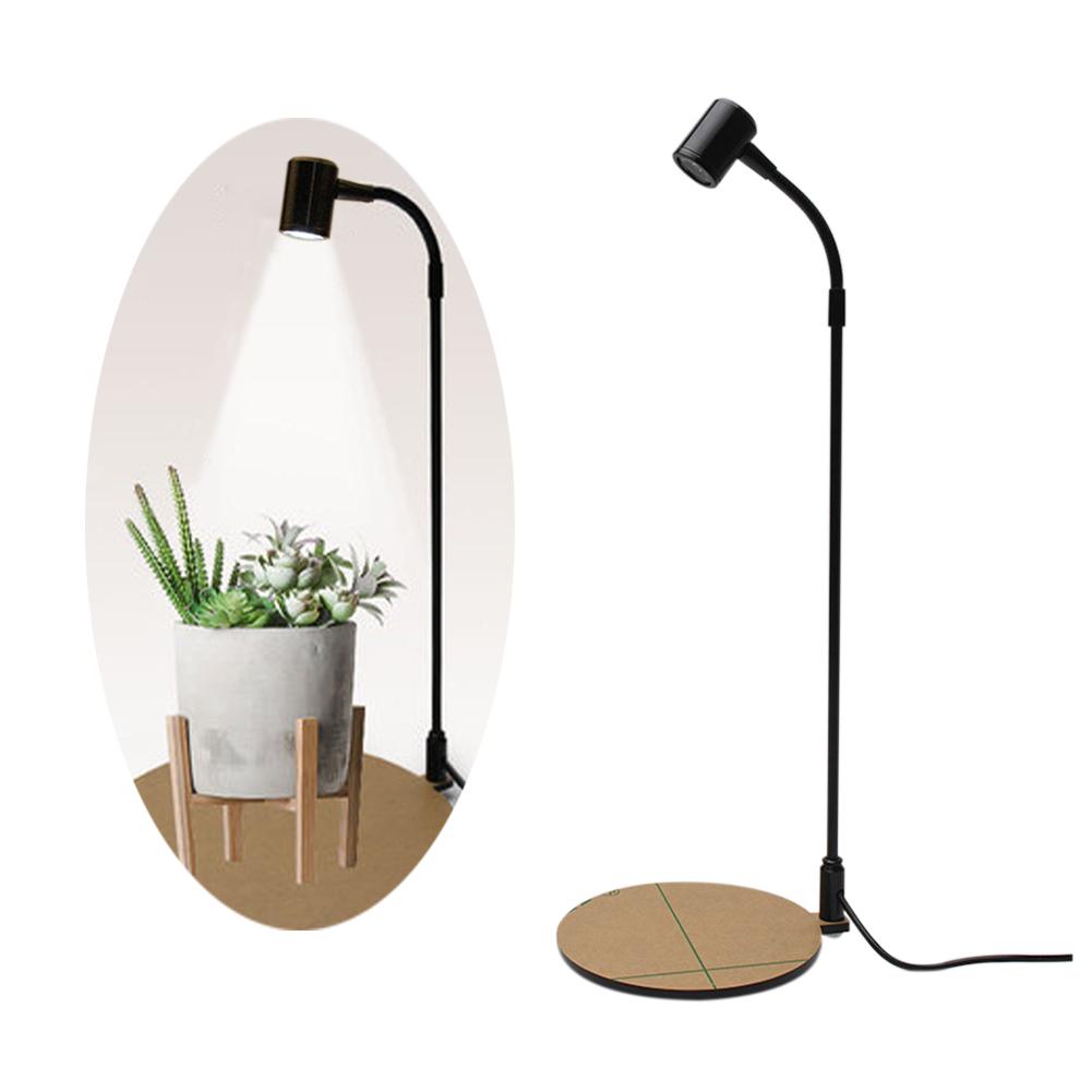 3W Akvaryum LED Işık Su Geçirmez Balık Tankı 360 Derece Dönme USB Powered Minyatür Manzara Ayak Pedi Ev DIY Ayarlanabilir