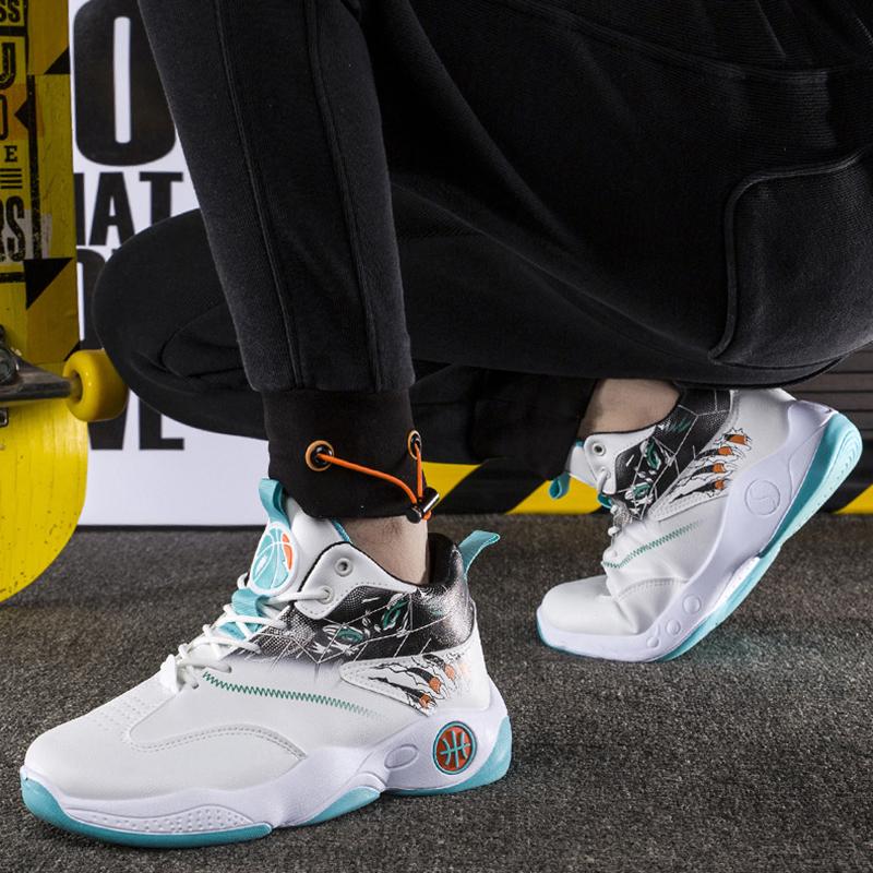 2026 New Arrival Kid Basketball Boots Anti Slip Mid Cut Sport Sneakers for Men Women Cheap Soft Basketball Shoes