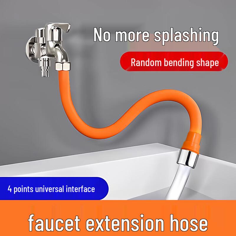 Weigusi Universal Stainless Steel Faucet Extension Hose