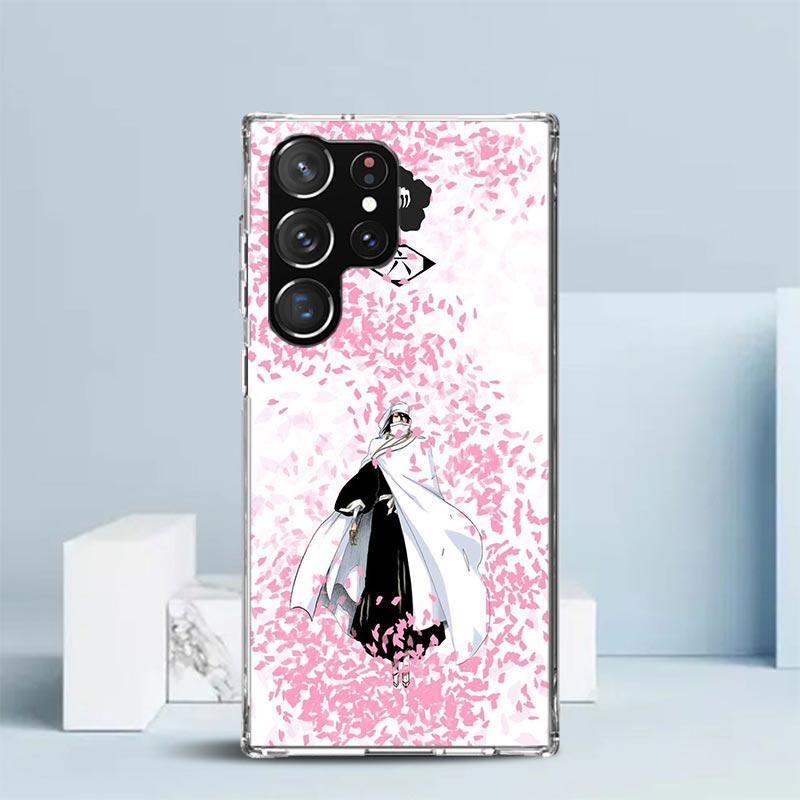 Bleach Kuchiki Byakuya Soft Cover for Samsung Galaxy S25 Edge S26 S24 S23 Ultra Phone Case S22 S21 Plus S20 FE Print Pattern She