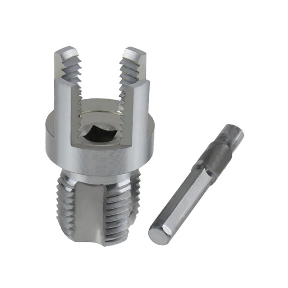 

Pipe Thread Cutter Universal Pipe Thread Cutter Electric Drill Pvc Pipe Threader Kit for Internal External Threading