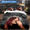 pop music Dua Lipa 3pcs K-pop music group Bedding set,Ideal for Bedroom, Dormitory,Including Duvet Cover And 2pcs Pillowcases,Fan gifts