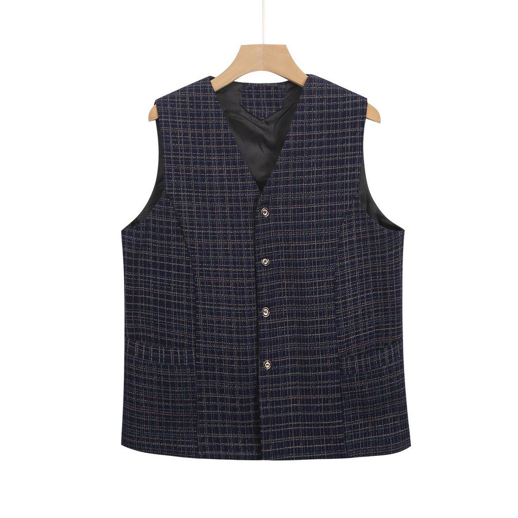 Women's Plus Size Lightweight Sleeveless Vest - Spring/Autumn Jacket for Middle-Aged and Elderly