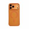 Alloy Lens Frame Matte Case for iPhone 17 16 15 14 13 12 11 Pro Max 17E Air 16E  Hybrid Magnetic Charge Shockproof Hard Cover