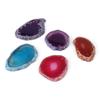 5Pcs 30 40mm Multi uses Natural Irregular Shaped Agate Slices Lot DIY Decoration Supplies