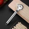 Stainless Steel Cactus Peeler Spoon Shaped Nopales Peeler Ergonomic Handle Noodle Cutter Pie Crust Slicer Versatile Kitchen Gadget