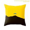 Sandstone Simple Yellow Pillow Geometric Pillow Case Plush Car Living Room Sofa Pillow Nordic