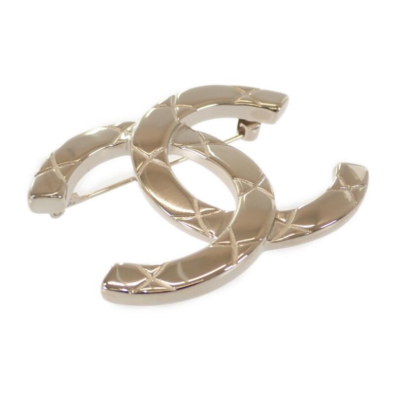 CHANEL  B25P Brooch gold metal Women