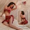Nightfire Dunhuang Apsara Hanfu: Exotic Gold Stamp Bandeau Lingerie.