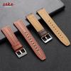 20mm 22mm Genuine Leather Watch Band for Omega for Seiko Business Strap Colorful Stitching Cowhide Bands Quick Release Bracelet