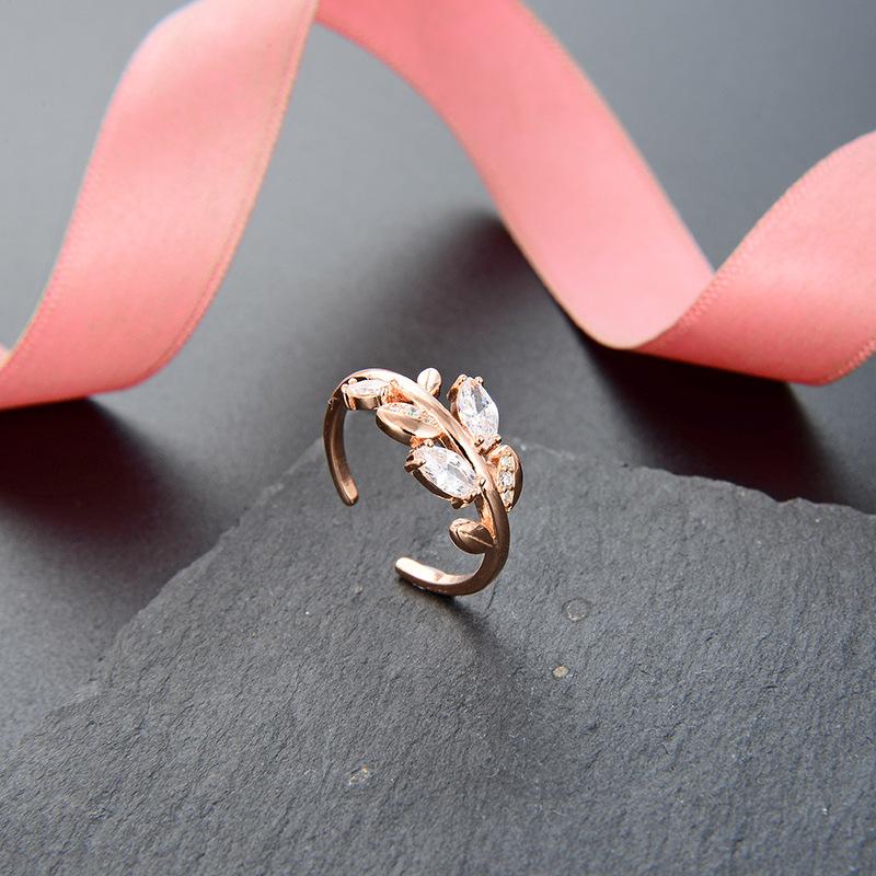 Lindon Klassisk 925 Sterling Sølv Zircon Ring Dame Smykker Bryllup Løfte Party Gift
