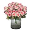 Artificial Flowers Silk Rose Bouquet Festival Garden Home Room Table Wedding Bridal bouquet Arch Decoration Diy Gift Accessories