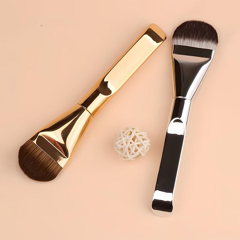 Flat-Headed Foundation Brush Professional Portable And Easy-To-Clean Makeup Brush
