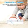 Power Strip Surge Protection Multi Socket 6 Outlets UK/US/EU Plug 1.8m Extension Cord with Type C 4USB Port Electrical Table Socket