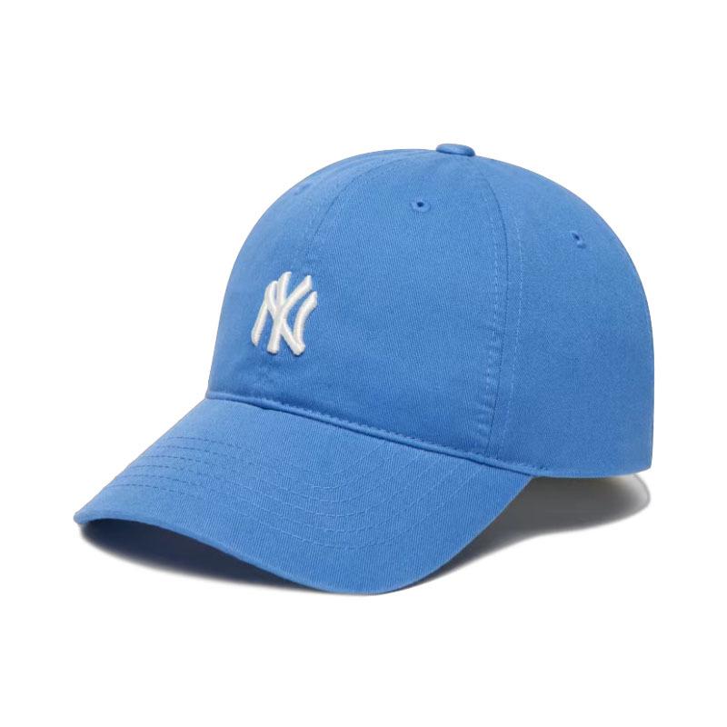 Korea MLB NY Yankees Verstellbare Baseballkappe, Unisex Softtop mit großem Logo und LA Duckbill-Design.