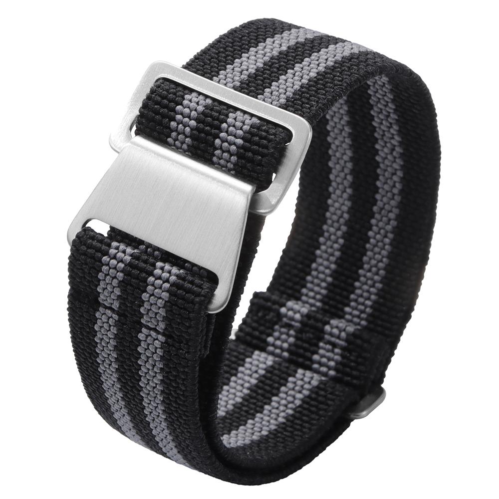 18/20/22mm Nylon Watchbands Parachute Elastic Breathable Skin Friendly Straps for Rolex Water Ghost for Omega for Tudor Bracelet