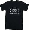 Adult Men's Talladega Nights The Ballad of Ricky Bobby Shake N Bake T-Shirt Tee Black