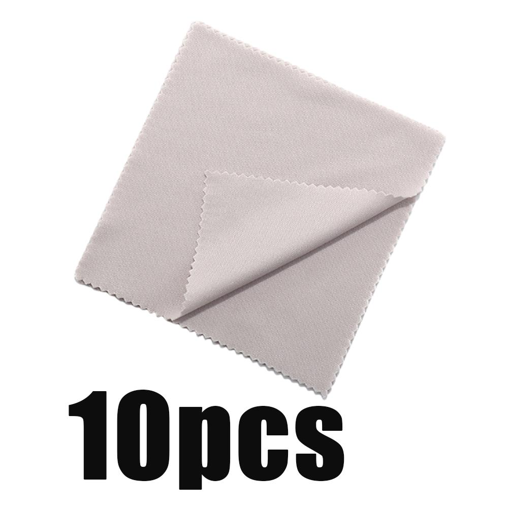 

10-100pcs Glasses Microfiber Cleaning Cloth Soft Color Used For Phone Screens Jewelry Screen Camera Sunglasses Cleaning Cloth