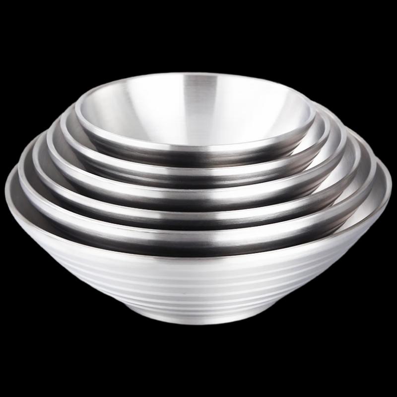 Wuhe 304 Stainless Steel Double-Layer Insulated Bowls