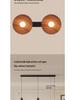 Walnut Finish Pendant Light - Wabi-Sabi Style for Restaurants, Bars, and Homes