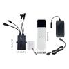 Recliner Threadless Controller Remotes Control Single Motor Controller for 4 Position Recliner Sofa 2.4G Technology