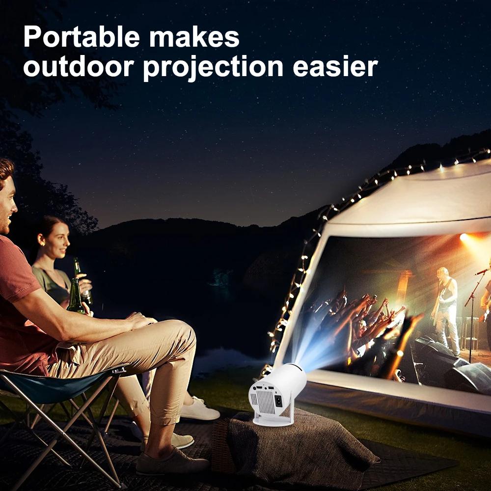 Android Wifi6 Smart Portable Projector 1280*720P Full HD Office Home Theater Video Mini Projector