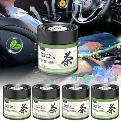 Ambientador de ar para carro Sólido Oriental Gardenia Jasmine Oolong Chá Fragrância Auto Interior Perfume Difusor Desodorante para carro Acessórios