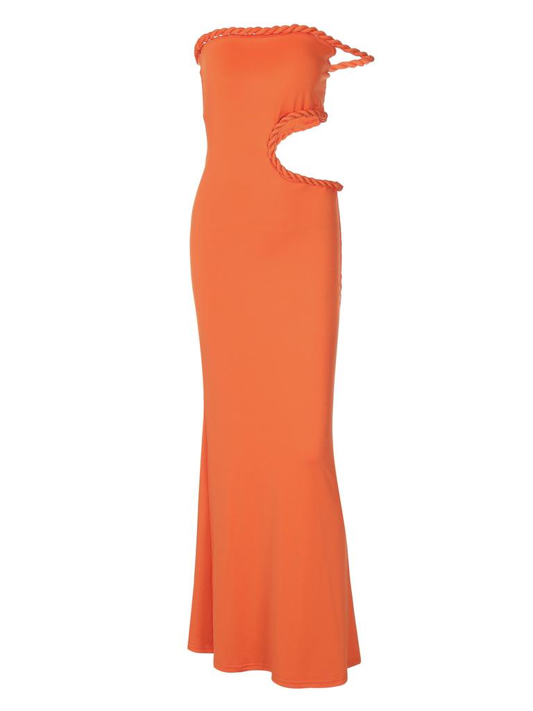 Summer Womens Bodycon Dress With Hollow Out One Shoulder Design For Night Out