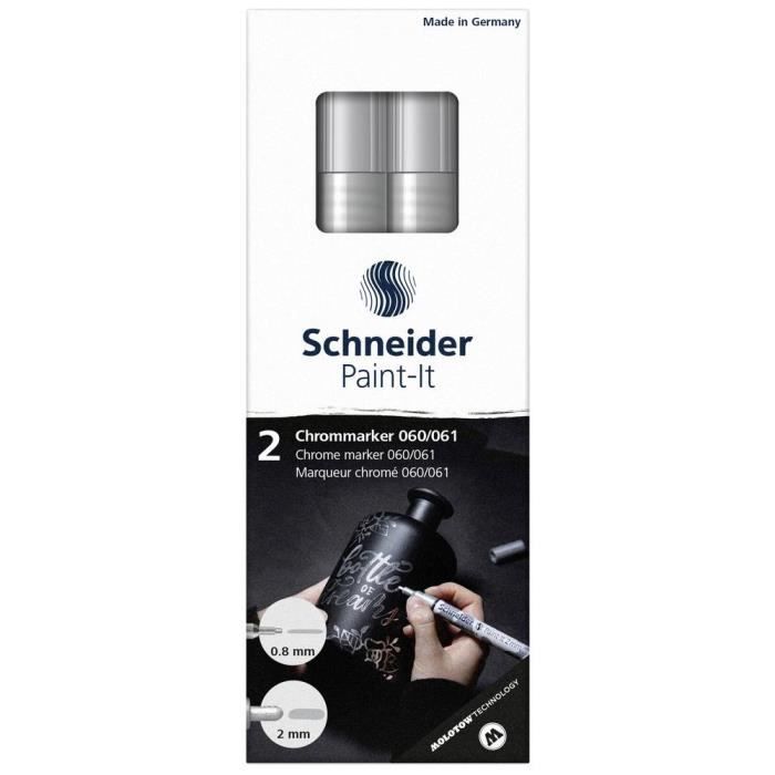 Marqueur - Schneider - Chrommarker - Chrome - Pointe - Opaque