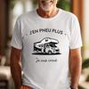 Funny Campervan Flat Tire Joke Men's White Cotton T Shirt Road Trip Travel Casual Top Sizes S 5XL vintage Washed
