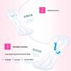 Seven Degrees Space Ultra-Thin Cotton Soft Sanitary Napkin Mini Liners, Ice Sensation, 155mm, 18 Pieces