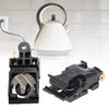 2pcs Electric Kettle Thermostat Switches 13A/16A 250V ABS Switches Automatic Shut Off for Kitchen Safety & Efficiency