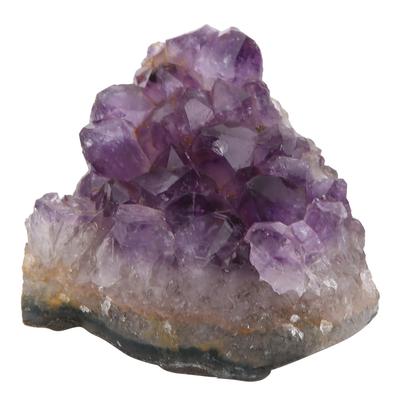 Unregelmäßiges natürliches Amethyst-Cluster-Ornament Kunsthandwerk für Steinsammlung Heimdekoration