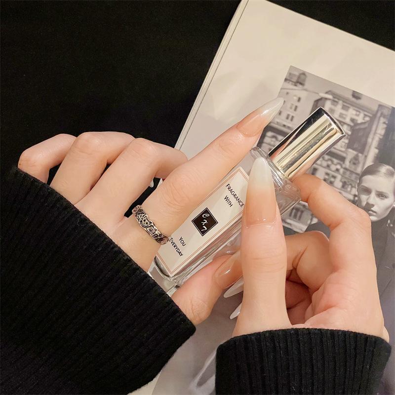 Personalized Color Enamel Drip Glaze Open Couple Ring, High-End Niche Design Pair Ring, Fashionable Simple Retro Ring
