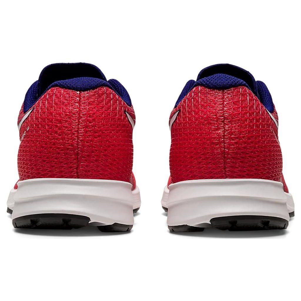 Asics Lyteracer 4 Atmungsaktive Niedrige Laufschuhe Damen Rot Weiß 1012B192-601