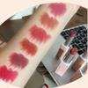 HER ORANGE~Powder Mist Magnet Buckle Lipstick Whitening Matte Long Lasting Lip Glaze for Women