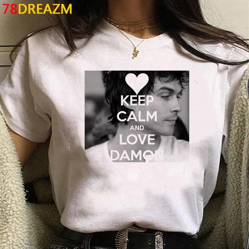 The Vampire Diaries TV Inspired T-Shirt the Vampire Diaries t shirt ulzzang casual aesthetic t shirt top tees Unisex T-Shirt