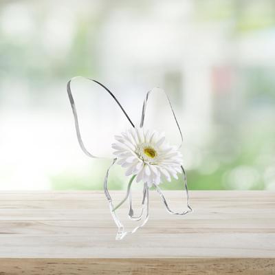 Butterfly Vase Decorative Modern Lightweight Home Decor Flower for Office Anniversaries