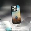 Cooler Sänger Pop JuL Logo Poster Handyhülle für iPhone 17 16 e 15 14 13 12 Pro Max Lammfell Silberrand Schutzhülle