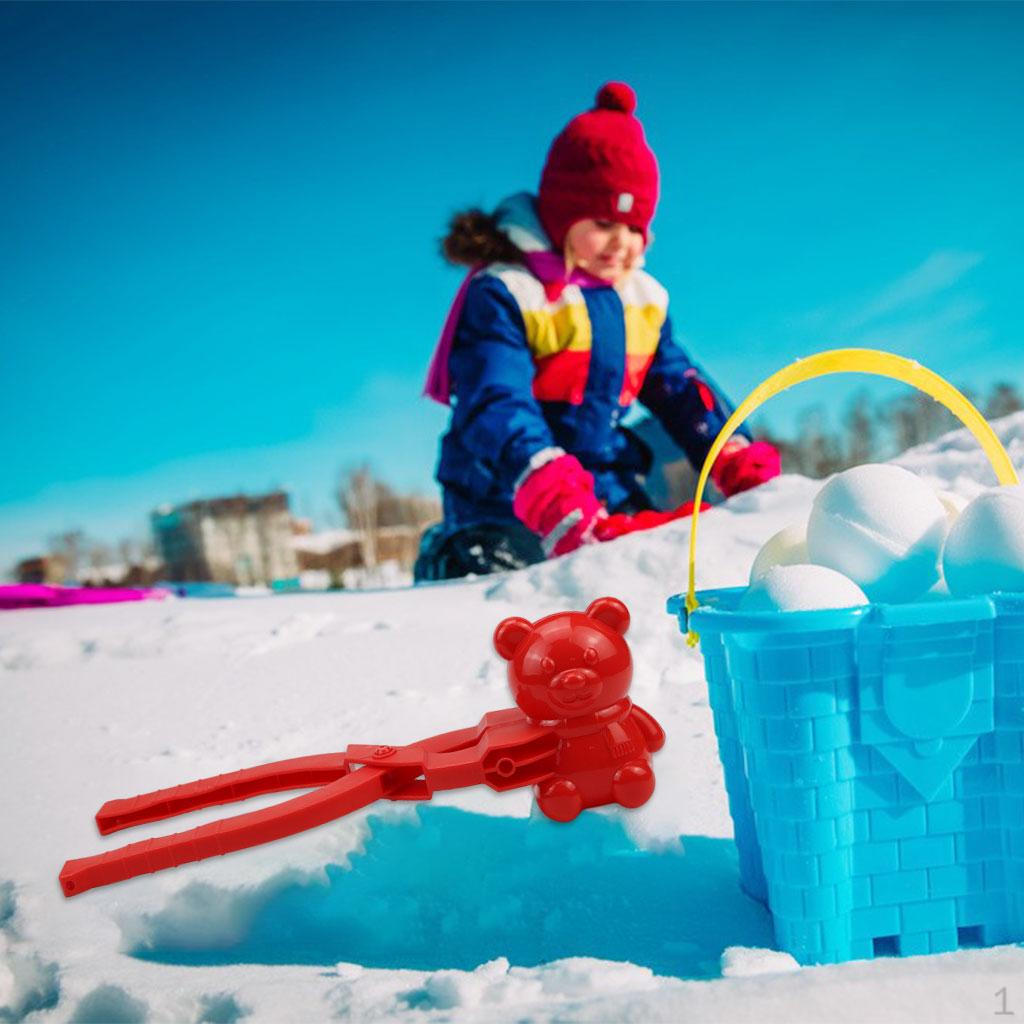 , Snow Toys for Kids, Winter Outdoor Tools, Snowball Clips Kids Making Clip