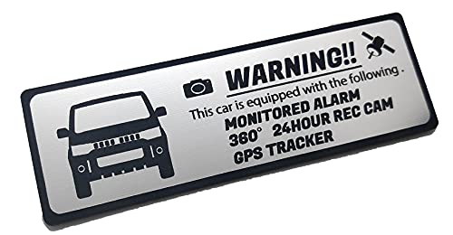

Honami Works DELICA D:5 Delica Pre-MC Security Emblem 24-hour Surveillance Dash Cam GPS Tracker Sticker