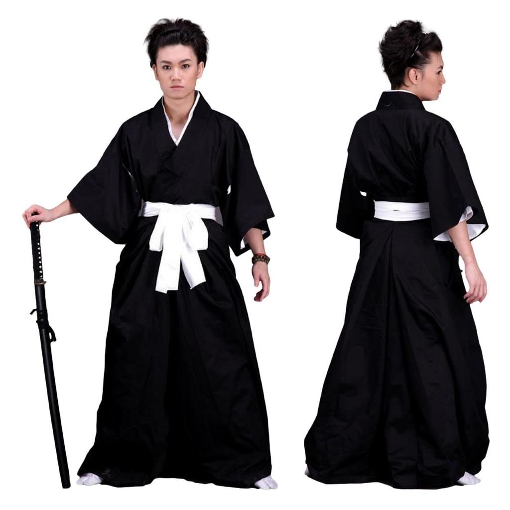 Electric Circus Samurai Cosplay Halloween Practice School Cultural Japanese Clothing Practice Cosplay Period Sword Sakamoto Taiga Kimono Funny Summer