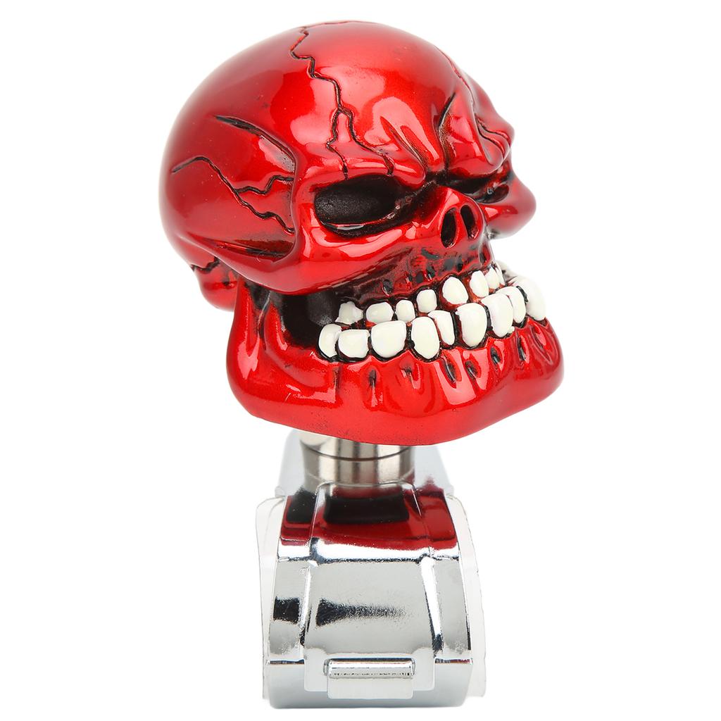 Totenkopf Stahl Lenkradknauf Suicide Power Handle für Autos Lkw Traktoren Boote